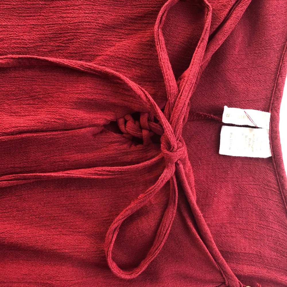 Japna Cold Shoulder Bell Sleeve Top S - Picture 4 of 5